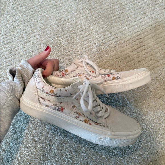 Vans Shoes - Floral Vans Old Skool Sneaker